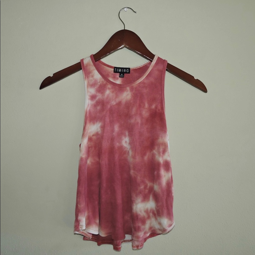 Tye dye tank top